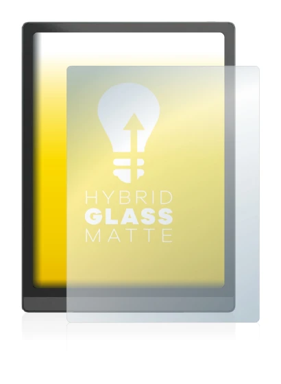 Image de l'appareil Boox Tab X avec une grande variété de protections d'écran.