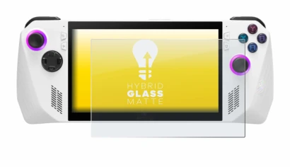 Image de l'appareil ASUS ROG Ally (2023) RC71L avec une grande variété de protections d'écran.