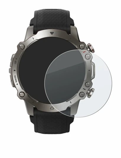 Image de l'appareil Huami Amazfit Falcon avec une grande variété de protections d'écran.