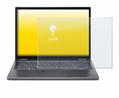 Image de l'appareil Acer Aspire 5 Spin 14 avec une grande variété de protections d'écran.