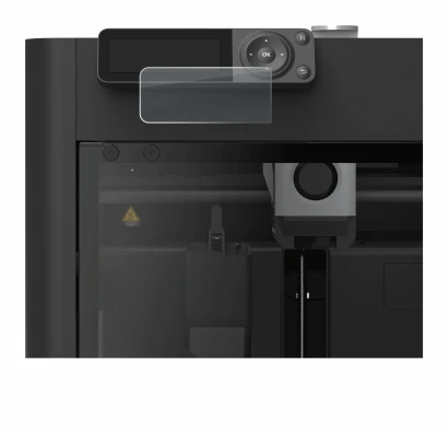 Image de l'appareil Bambu Lab P1S 3D Printer avec une grande variété de protections d'écran.