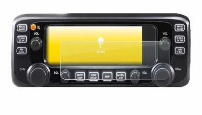 Image de l'appareil Icom IC-2730E avec une grande variété de protections d'écran.