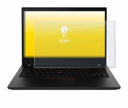 Image de l'appareil Lenovo ThinkPad P14s Gen 2 avec une grande variété de protections d'écran.