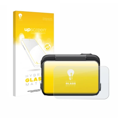 Face avant d’un emballage produit avec le logo de la marque upscreen. À côté, l’appareil Insta360 Ace Pro est représenté avec 