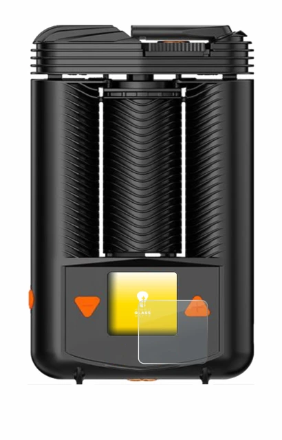 Image de l'appareil Storz & Bickel Mighty + avec une grande variété de protections d'écran.