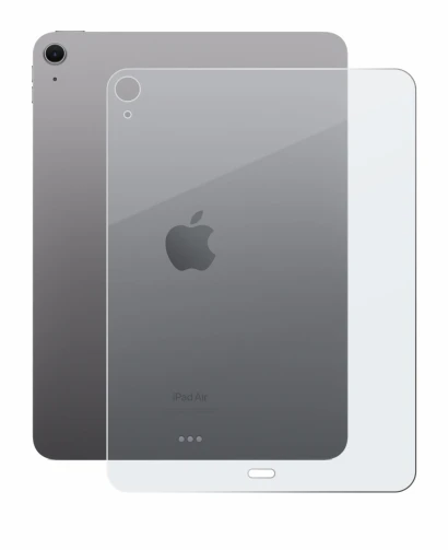 Image de l'appareil Apple iPad Air 11" M2 2024 (Arrière) avec une grande variété de protections d'écran.
