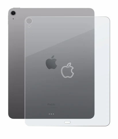 Image de l'appareil Apple iPad Air 13" M2 WiFi 2024 (Arrière) avec une grande variété de protections d'écran.