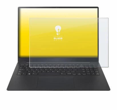 Image de l'appareil LG gram Pro 16 2024 avec une grande variété de protections d'écran.