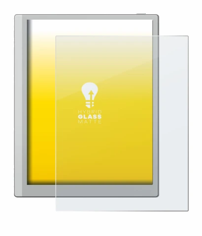 Image de l'appareil Boox Go 10.3 avec une grande variété de protections d'écran.