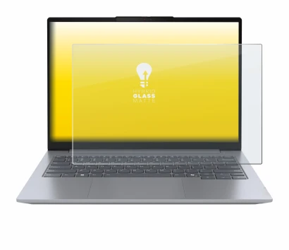 Image de l'appareil Lenovo ThinkBook 14 Gen 7 avec une grande variété de protections d'écran.