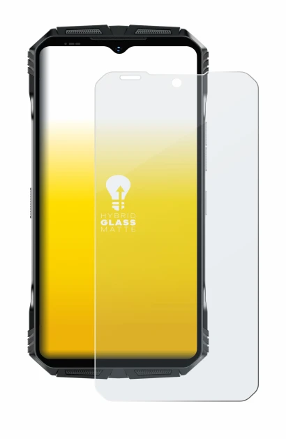 Image de l'appareil Doogee S118 avec une grande variété de protections d'écran.