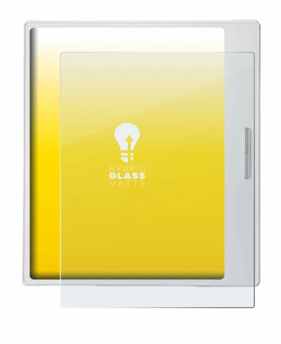 Image de l'appareil Boox Go Color 7 White Edition avec une grande variété de protections d'écran.