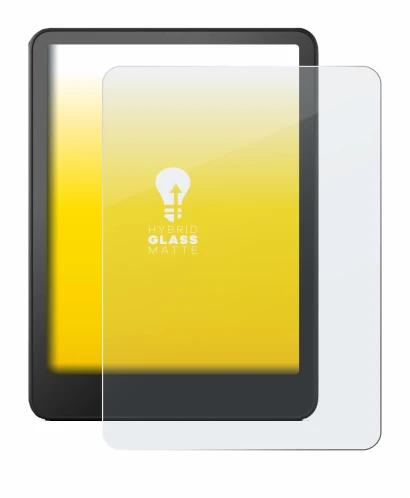 Image de l'appareil Amazon Kindle Paperwhite 2024 Signature Edition (12. Gen.) avec une grande variété de protections d'écran.