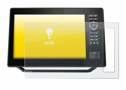 Image de l'appareil Humminbird Xplore 10 avec une grande variété de protections d'écran.