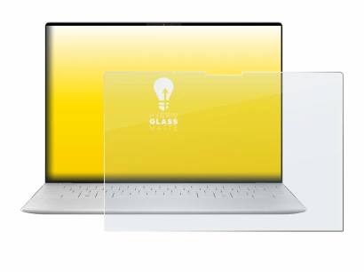 Image de l'appareil Dell XPS 13 9350 2024 avec une grande variété de protections d'écran.