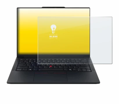 Image de l'appareil Lenovo ThinkPad E14 Gen 7 avec une grande variété de protections d'écran.