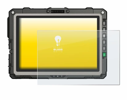 Image de l'appareil Getac UX10 G3 avec une grande variété de protections d'écran.