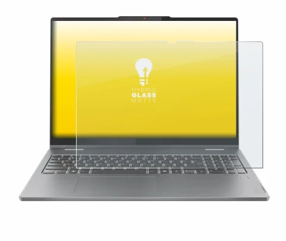 Image de l'appareil Lenovo IdeaPad 5 2-in-1 Gen 10 16" avec une grande variété de protections d'écran.