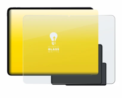 Image de l'appareil OnePlus Pad 3 avec une grande variété de protections d'écran.