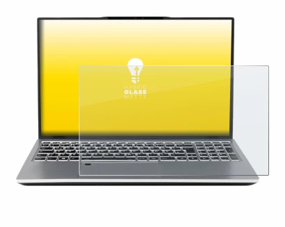 Image de l'appareil terra Mobile 1551R i7 1355U W11P avec une grande variété de protections d'écran.