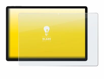 Image de l'appareil Doogee U13 avec une grande variété de protections d'écran.