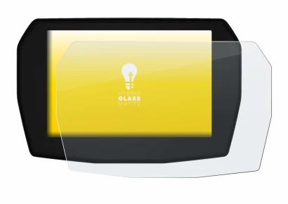 Image de l'appareil Ducati Multistrada V2 2025 avec une grande variété de protections d'écran.