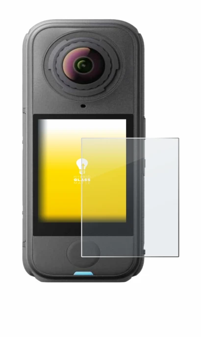 Image de l'appareil Insta360 X4 Air avec une grande variété de protections d'écran.