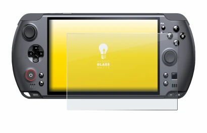 Image de l'appareil GPD Win 5 avec une grande variété de protections d'écran.