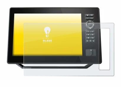 Image de l'appareil Humminbird Xplore 9 avec une grande variété de protections d'écran.