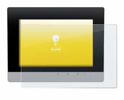 Image de l'appareil WAGO Touch Panel 600 Web Panel avec une grande variété de protections d'écran.