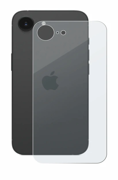 Image de l'appareil Apple iPhone 17e (Arrière) avec une grande variété de protections d'écran.