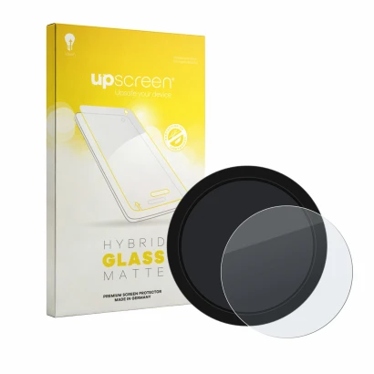 Face avant d’un emballage produit avec le logo de la marque upscreen. À côté, l’appareil Shearwater NERD 2 dive computer est r