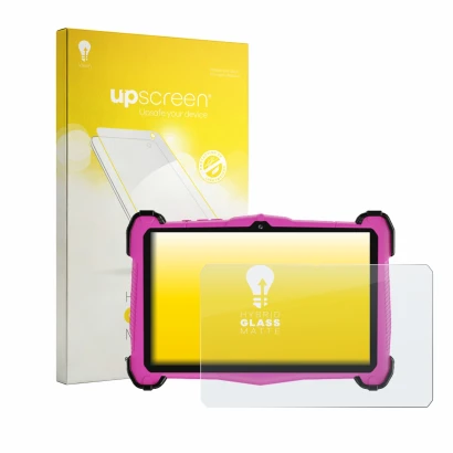 Face avant d’un emballage produit avec le logo de la marque upscreen. À côté, l’appareil EagleSoar E_764_EEA-P est représenté 