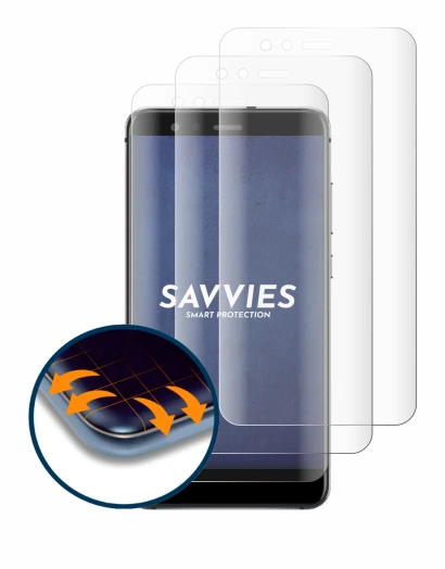 Image de l'appareil Huawei P10 Lite avec une grande variété de protections d'écran.