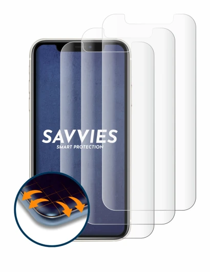 Image de l'appareil Apple iPhone 11 avec une grande variété de protections d'écran.