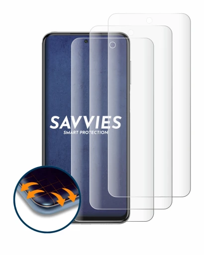 Image de l'appareil Xiaomi Redmi Note 9S avec une grande variété de protections d'écran.