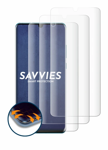 Image de l'appareil Huawei P30 Pro New Edition avec une grande variété de protections d'écran.