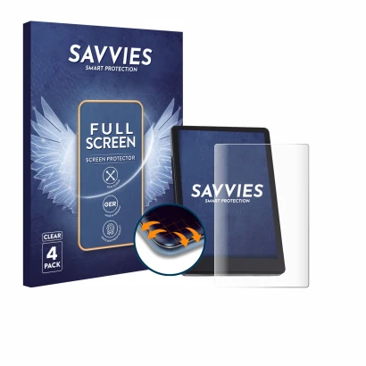 Face avant d’un emballage produit avec le logo de la marque Savvies. À côté, l’appareil BMZ DS103 est représenté avec la prote