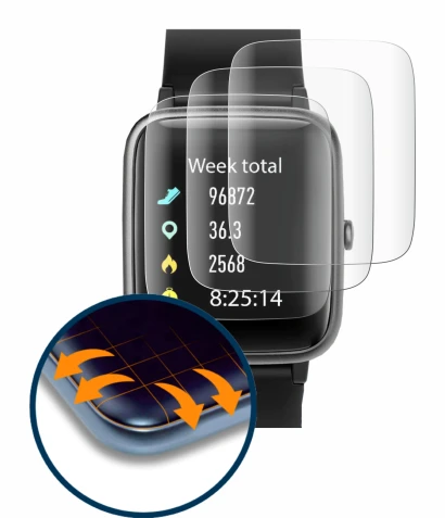 Image de l'appareil Fkant 205G avec une grande variété de protections d'écran.