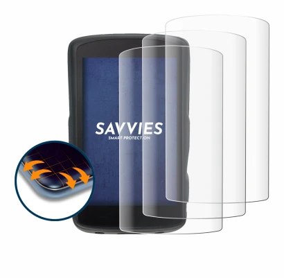 Image de l'appareil Hammerhead Karoo 2 avec une grande variété de protections d'écran.