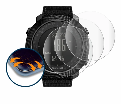 Image de l'appareil North Edge Apache avec une grande variété de protections d'écran.