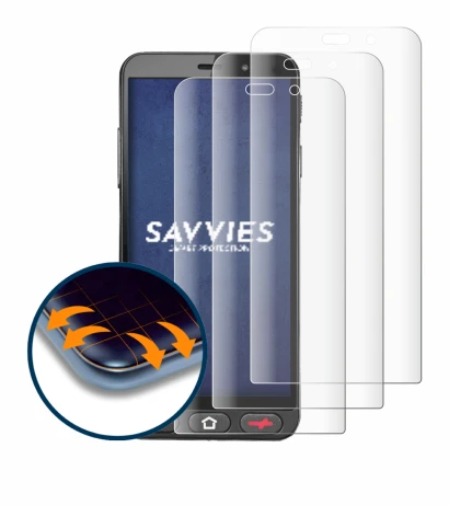 Image de l'appareil Brondi Amico S Nero avec une grande variété de protections d'écran.