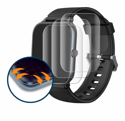 Image de l'appareil Iowodo R3 Pro avec une grande variété de protections d'écran.