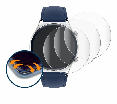 Image de l'appareil Honor Watch GS 3 avec une grande variété de protections d'écran.