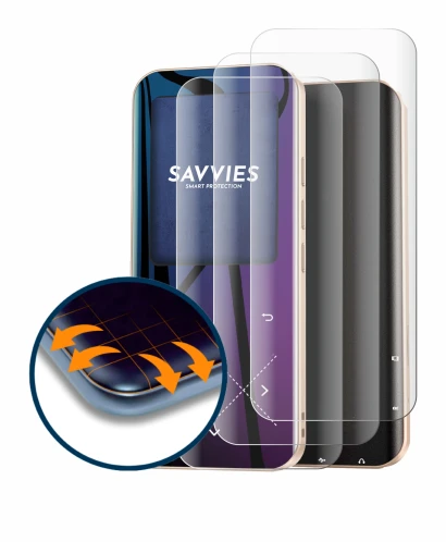 Image de l'appareil AGPtek A09X avec une grande variété de protections d'écran.