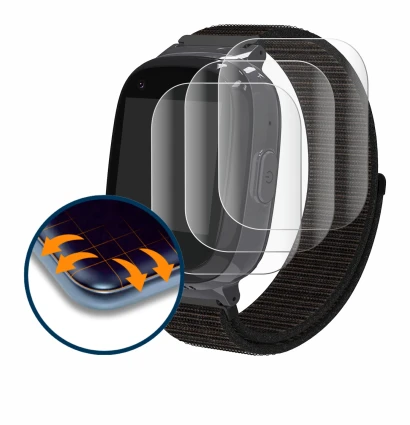 Image de l'appareil Pthtechus 4G GPS T30 avec une grande variété de protections d'écran.