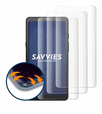 Image de l'appareil Boox Palma avec une grande variété de protections d'écran.