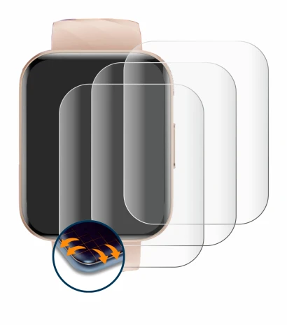 Image de l'appareil RUIMEN H1 avec une grande variété de protections d'écran.