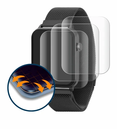 Image de l'appareil Reflex Active Series 30 AMOLED avec une grande variété de protections d'écran.