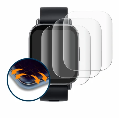 Image de l'appareil Xiaomi Redmi Watch 5 Active avec une grande variété de protections d'écran.